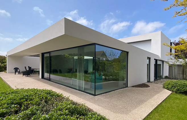 architSehr modernes Architektenhaus und RoofEtics®ektenhaus_1 Sehr modernes Architektenhaus und RoofEtics®